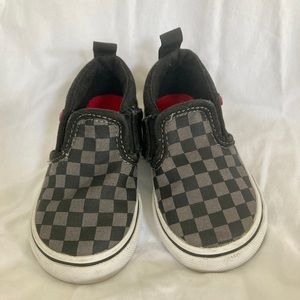 Vans checkered  toddler size 5